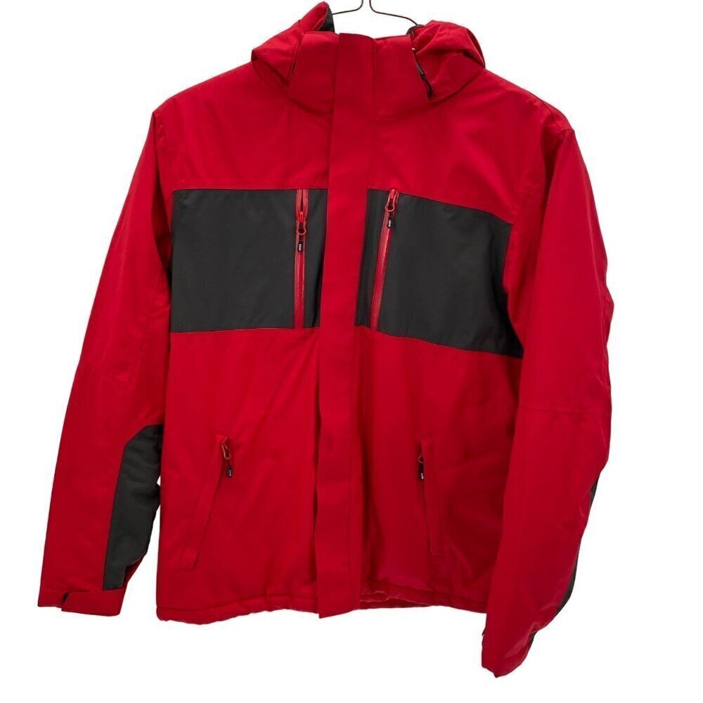 Lands End Red/Gray Jacket Men’s Size L 42-44